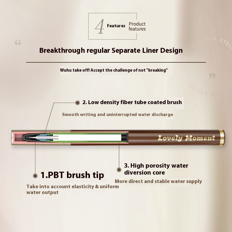 ROZO Carved Liquid Eyeliner Waterproof Sweat-proof Not Smudge