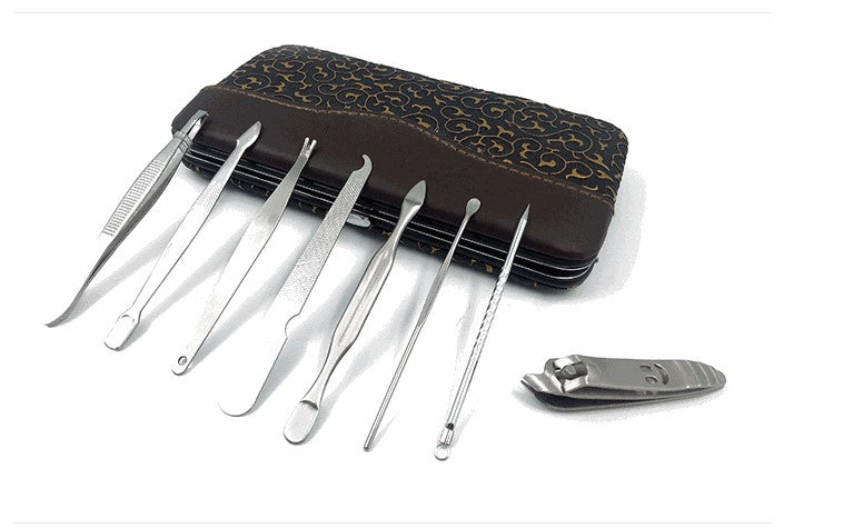 Stainless Steel 12 Piece Nail Clipper Set