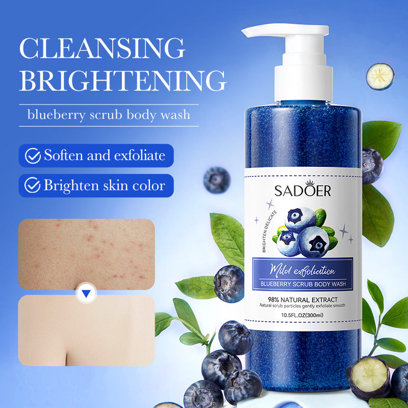 300ml SADOER Kiwi Body Scrub Shower Gel