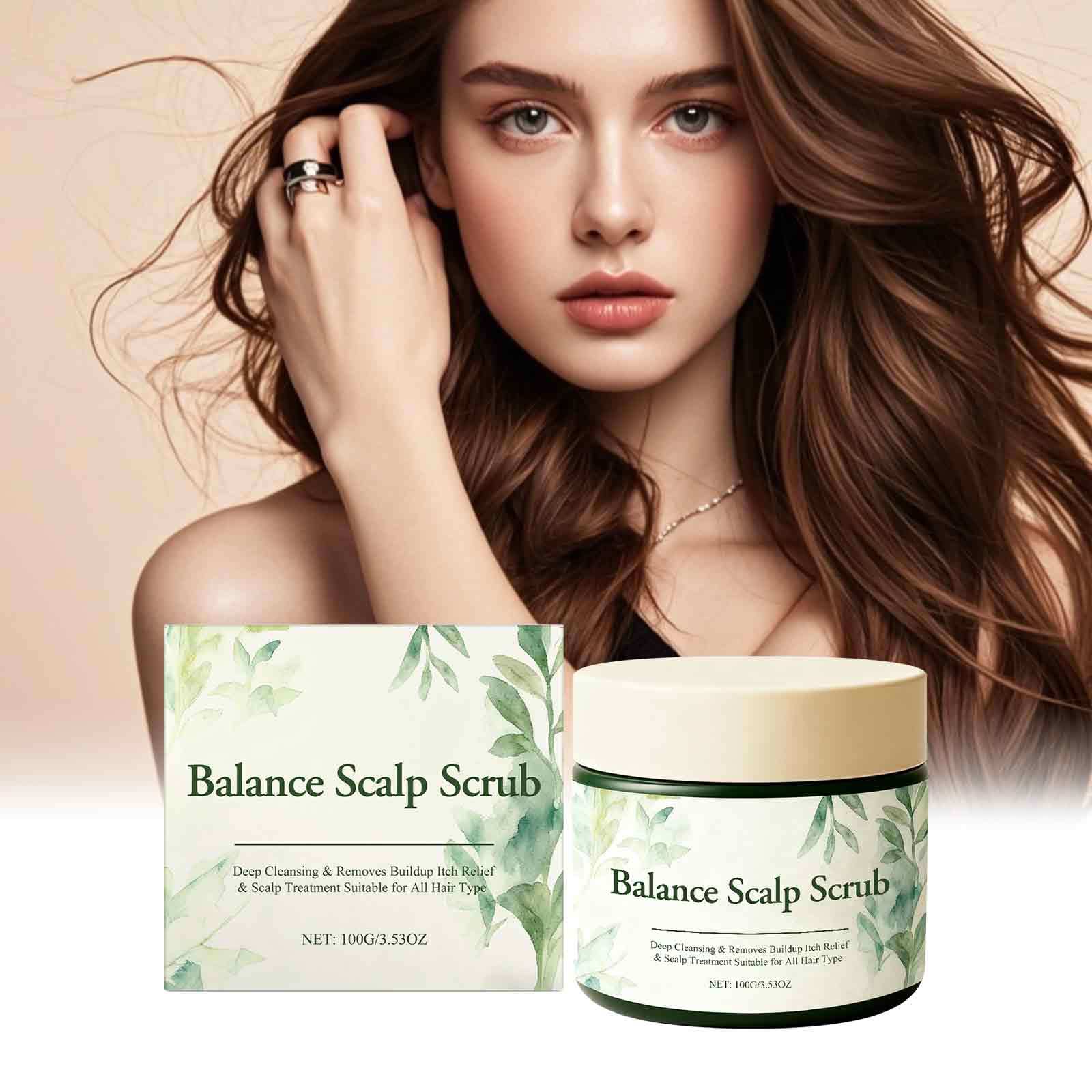 Herbal Scalp Cleansing Scrub