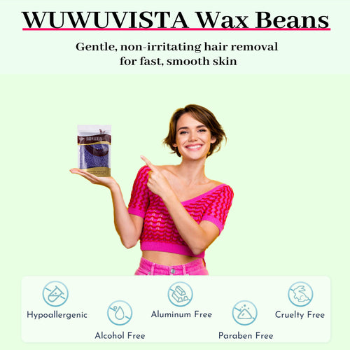 1000g  Hard Wax Beads For Hair Removal  Waxing Beans For All Body And Bikini Areas