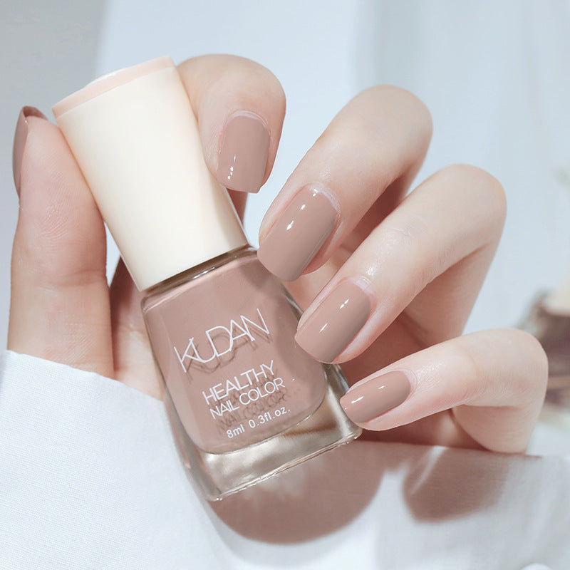 Iridescent Brightening Fine-shimmering No-bake Peel-off-free Clear Nail Polish