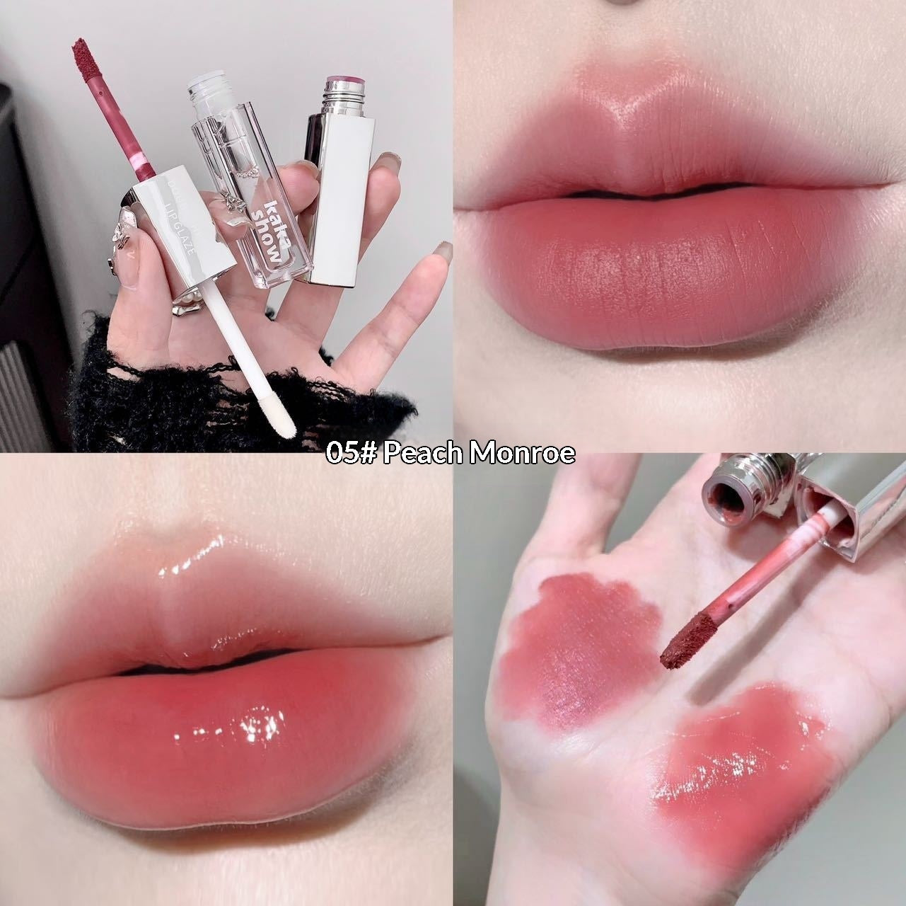 Double-ended Dual-effect Lip Gloss Matte Velvet