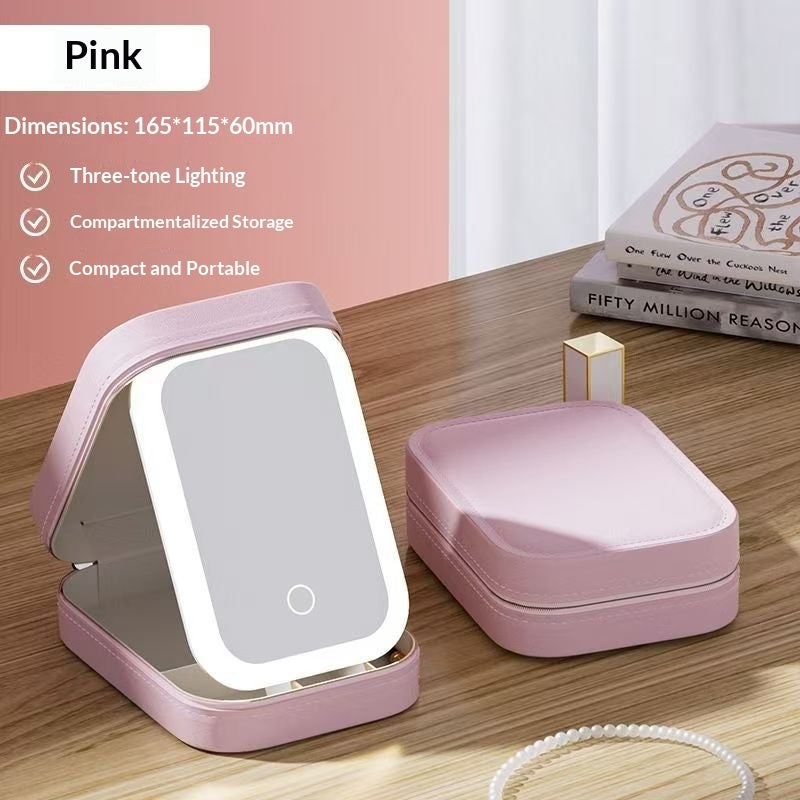 Multi-functional High-capacity Portable Travel Makeup Bag