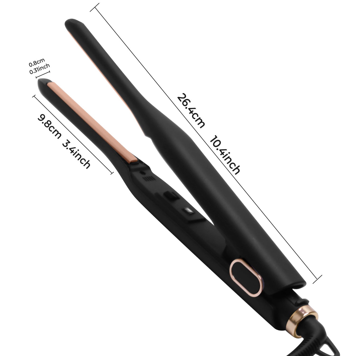 Quick Thermal Wide Voltage Mini Hair Straightener Hair Straightening Plate Hair Curler