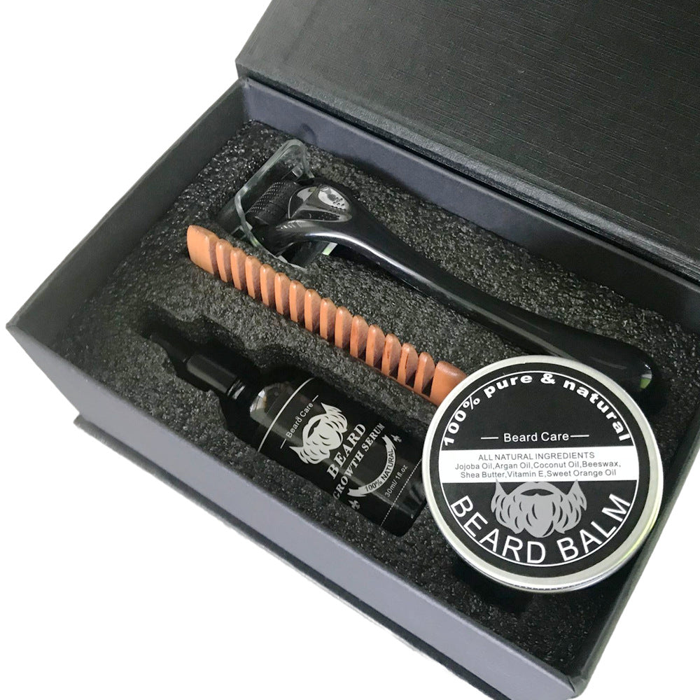 Mens Beard Care Set For Nourishing Facial Care