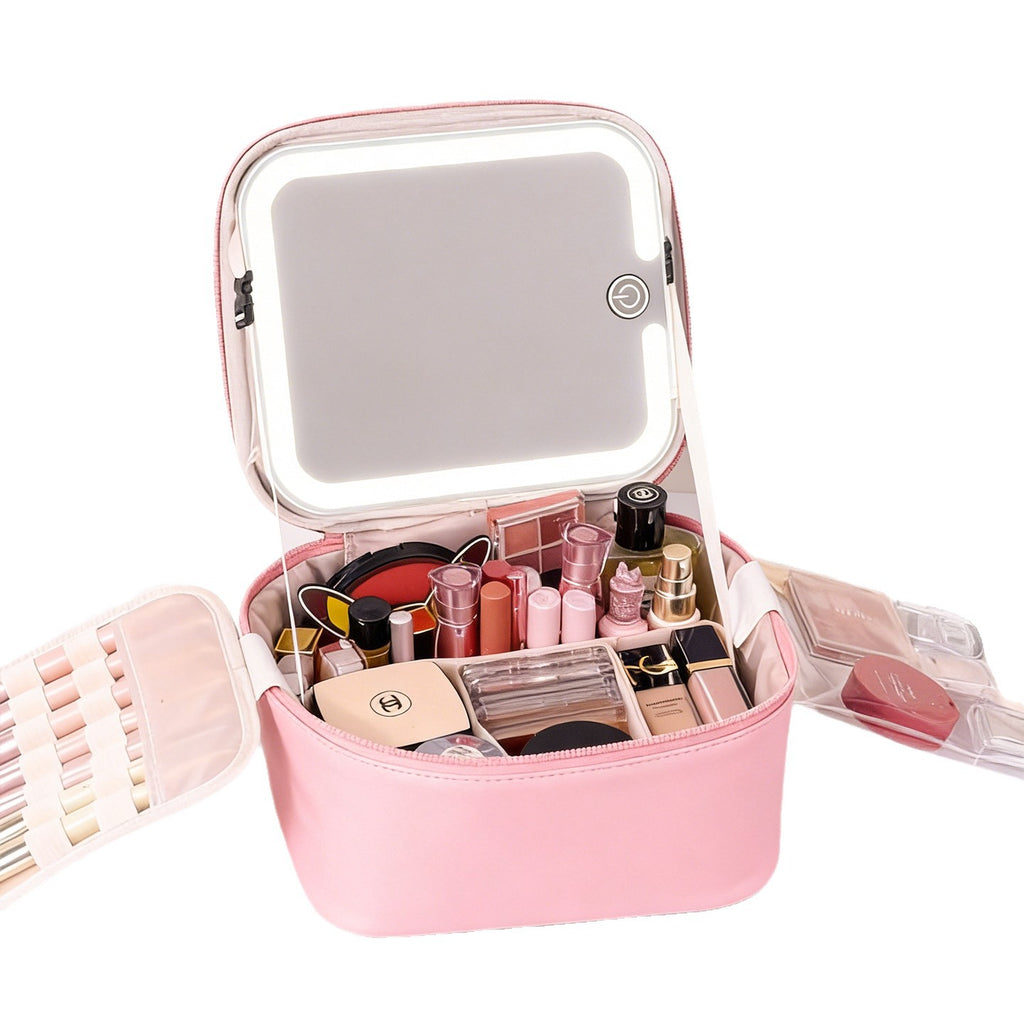 Multi-functional High-capacity Portable Travel Makeup Bag