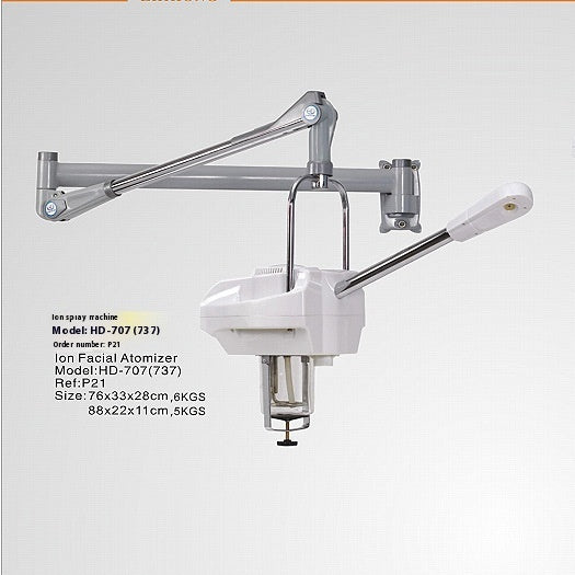 Hanging Arm Vertical Hot Spray Sprayer Household Face Facial Steamer