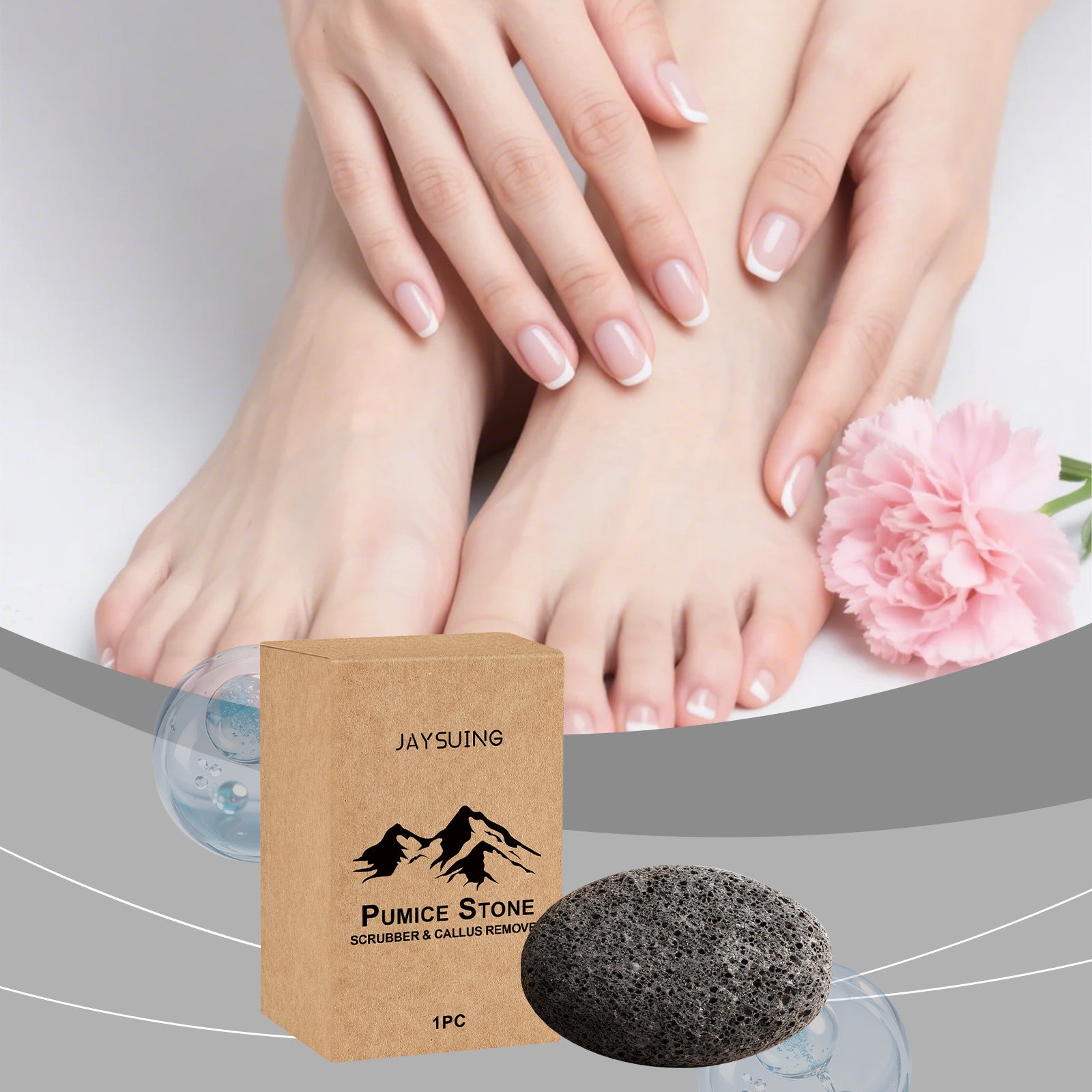 Pumice Stone Scrubber