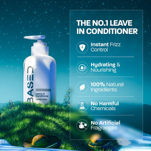 -Leave-in Conditioner Men's Senior Leave-in Hair Conditioner Smooth Frizz Bottle