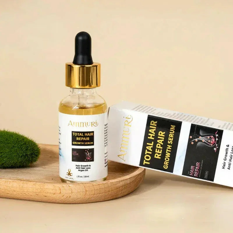 Ammuri Natural Hair Oil – Nourishing Scalp & Hair Care for Thicker-Looking Hair (50ml)-0