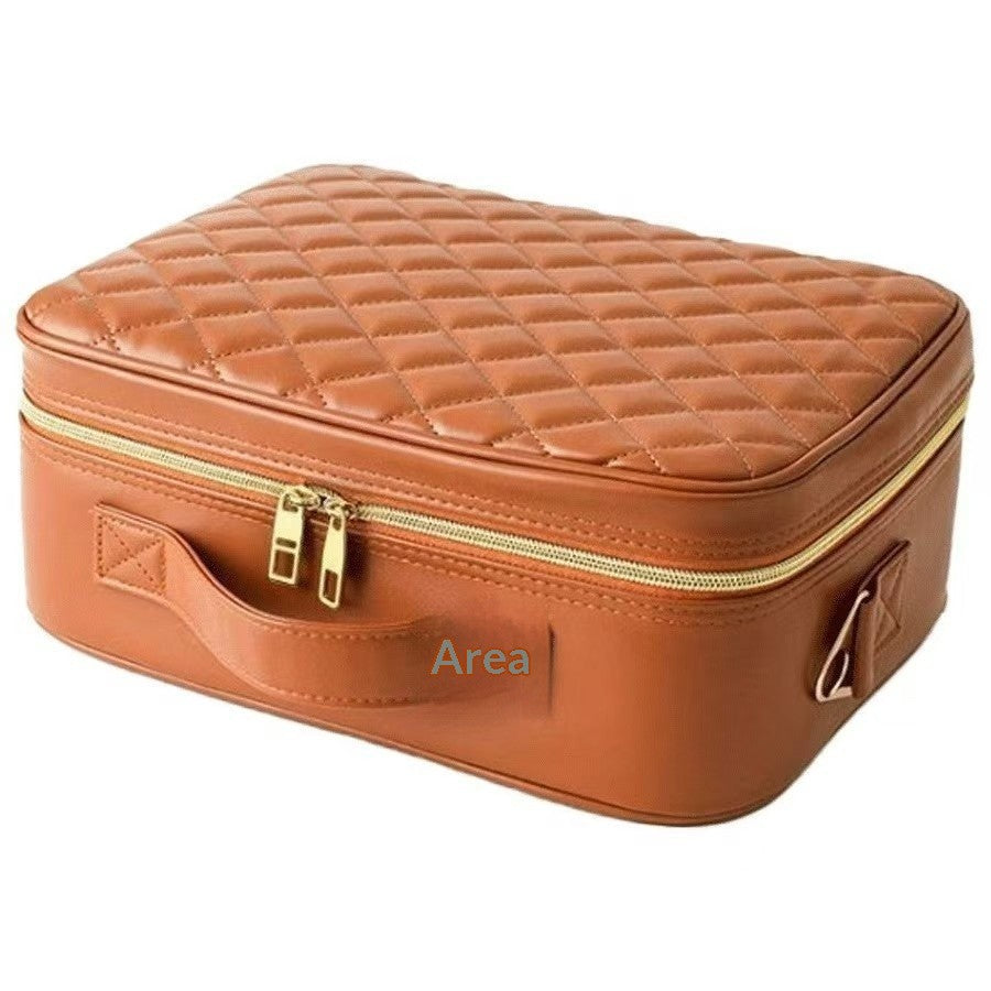 High-capacity Premium Travel And On-the-go Makeup Bag