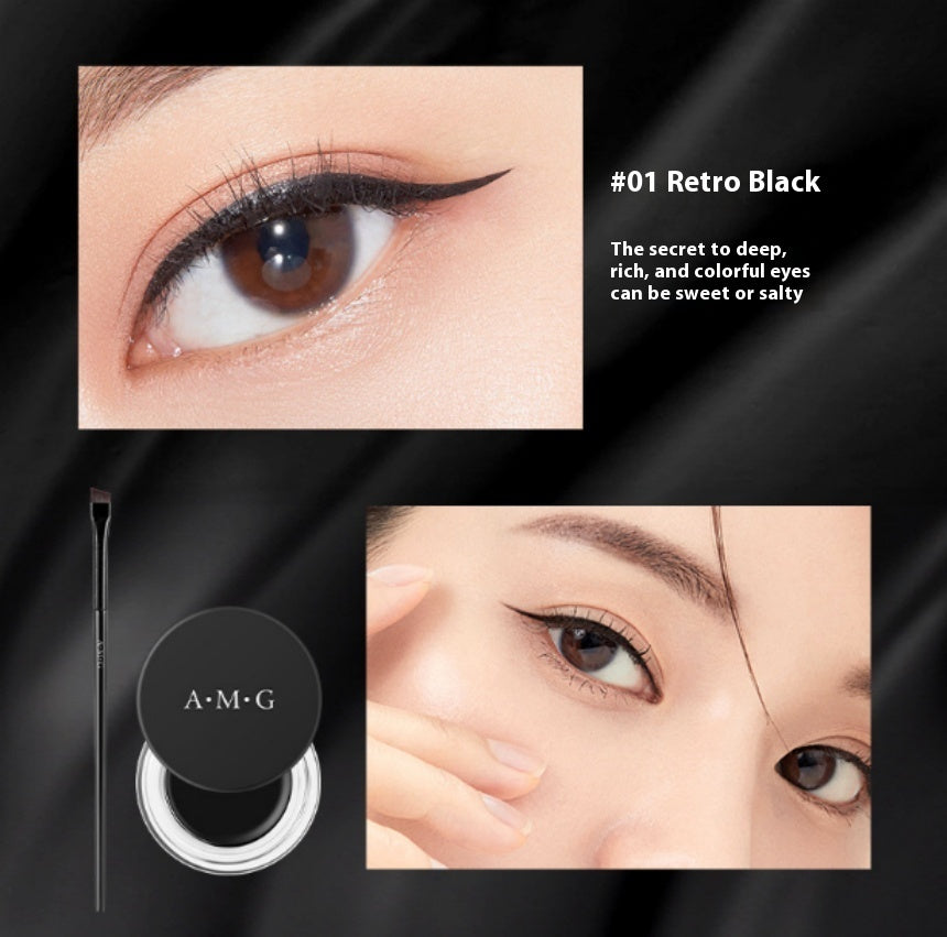 Quick-drying Waterproof Sweat-proof Not Smudge Makeup Creamy Eyeliner
