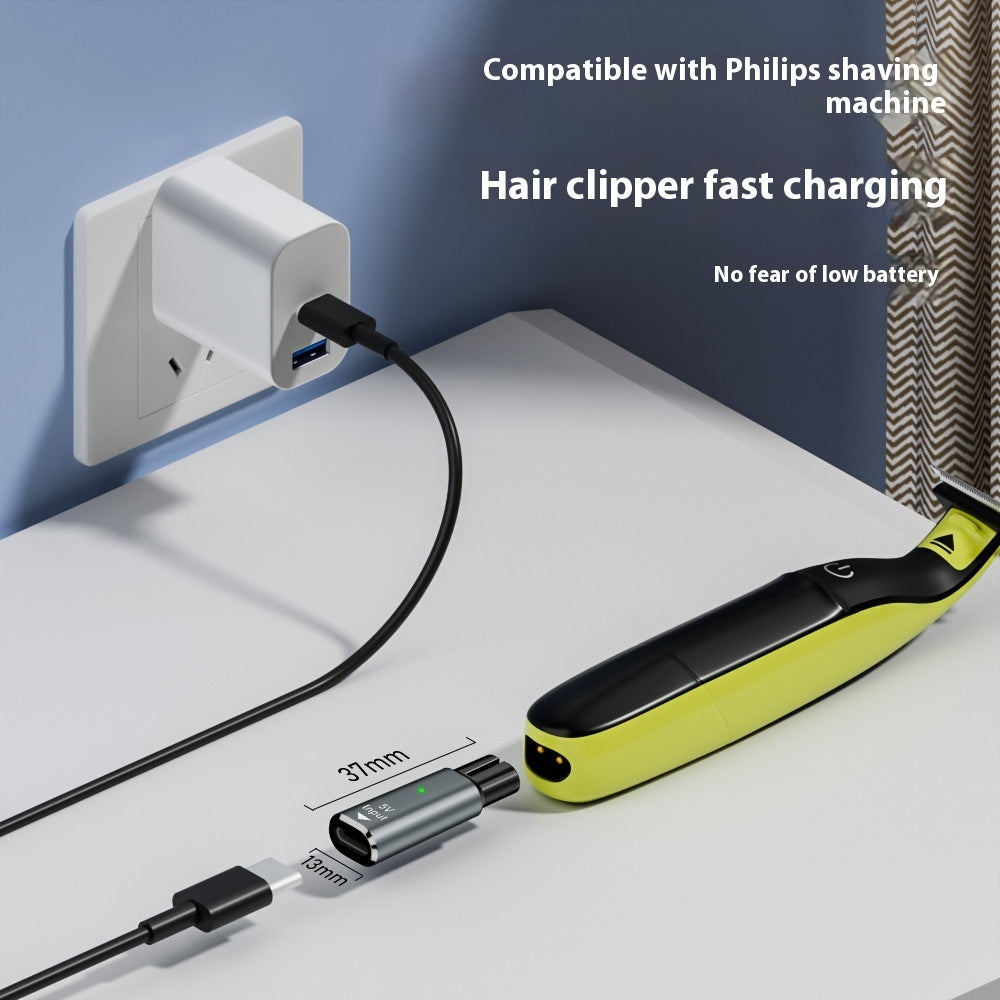 Applicable Electric Shaver Hair Clipper Charging Adapter