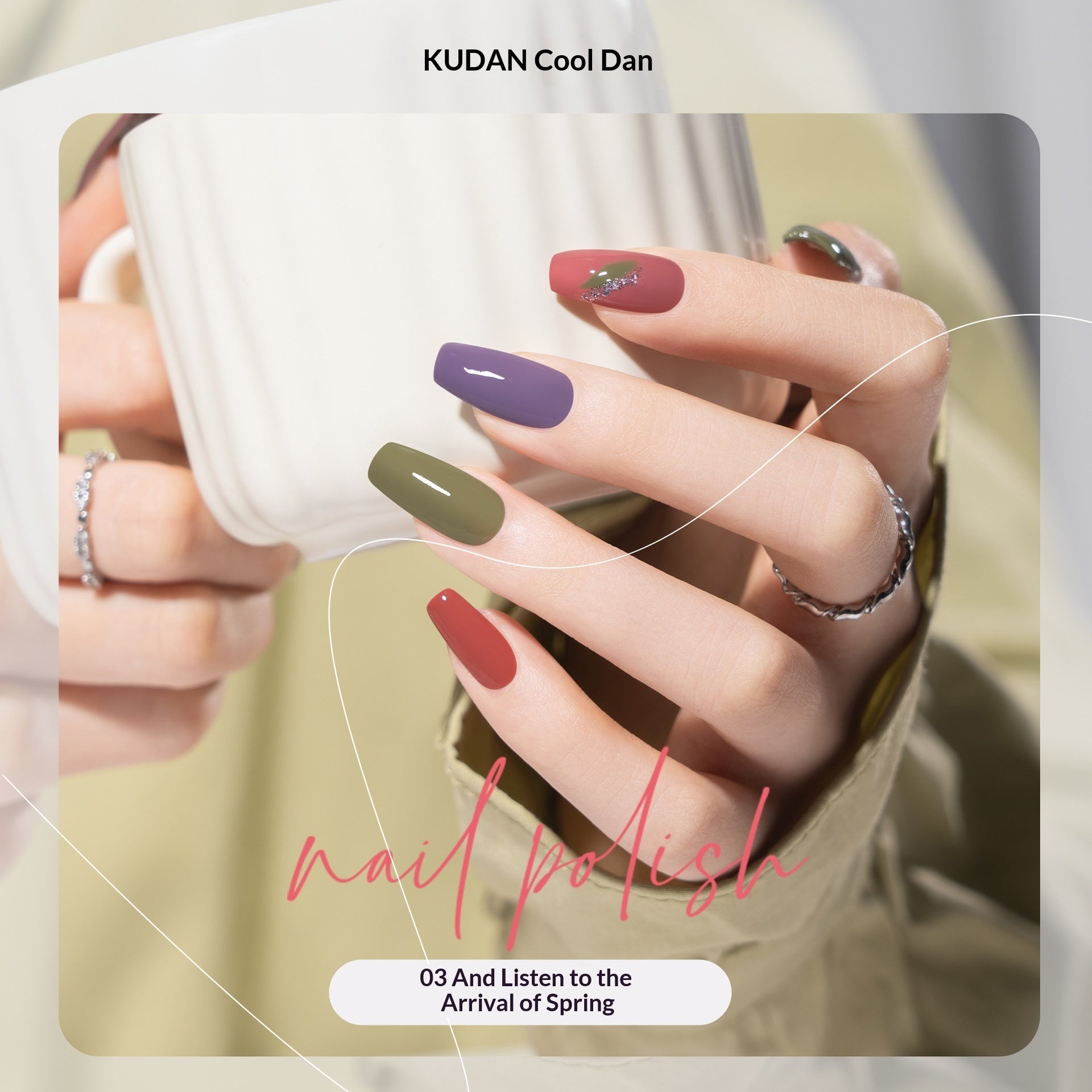 Dream Garden Water-Based Nail Polish SetNo Baking Required
