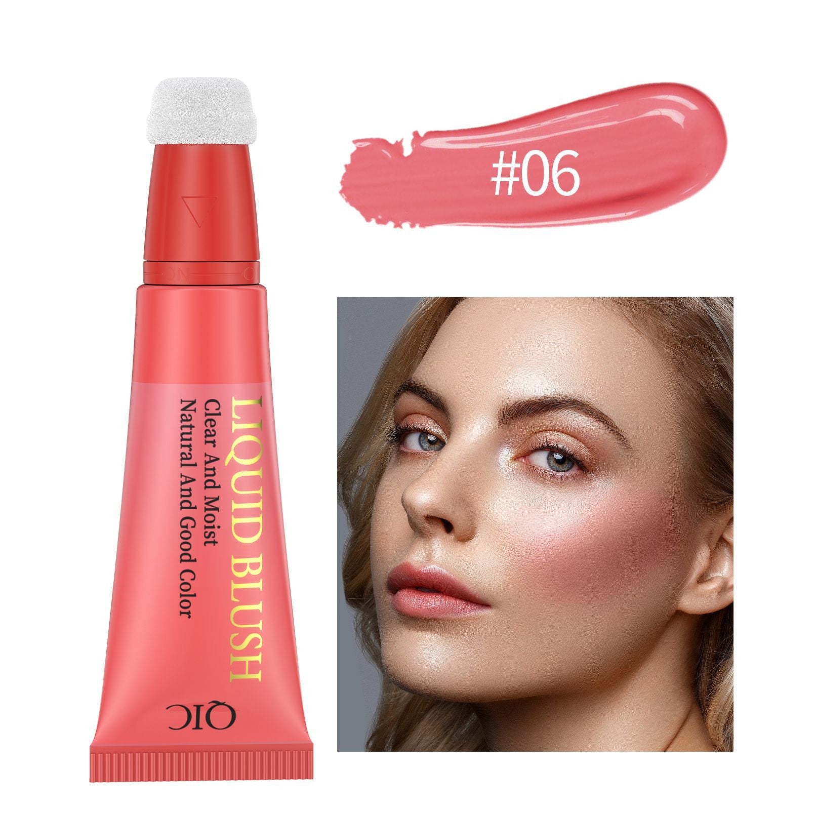 Liquid Blush Dazzling Liquid Long-lasting Matte Silky