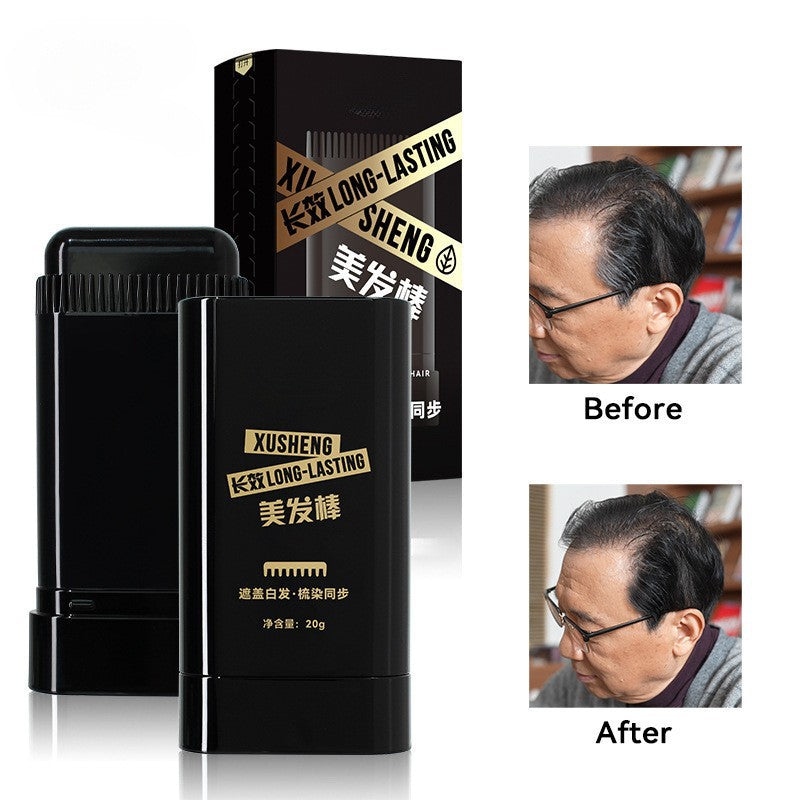 Disposable Hair Dye Emergency Does Not Hurt Black Hair Curler