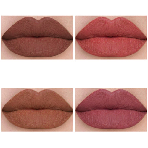 12 Color Matte Lipstick Lip Liner Suit