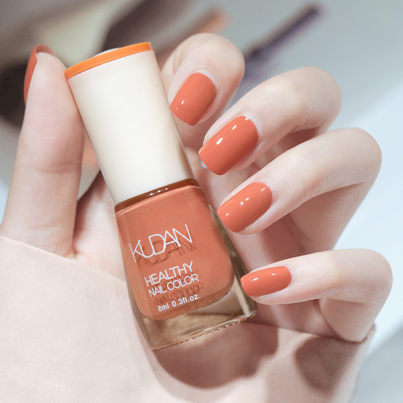 Iridescent Brightening Fine-shimmering No-bake Peel-off-free Clear Nail Polish