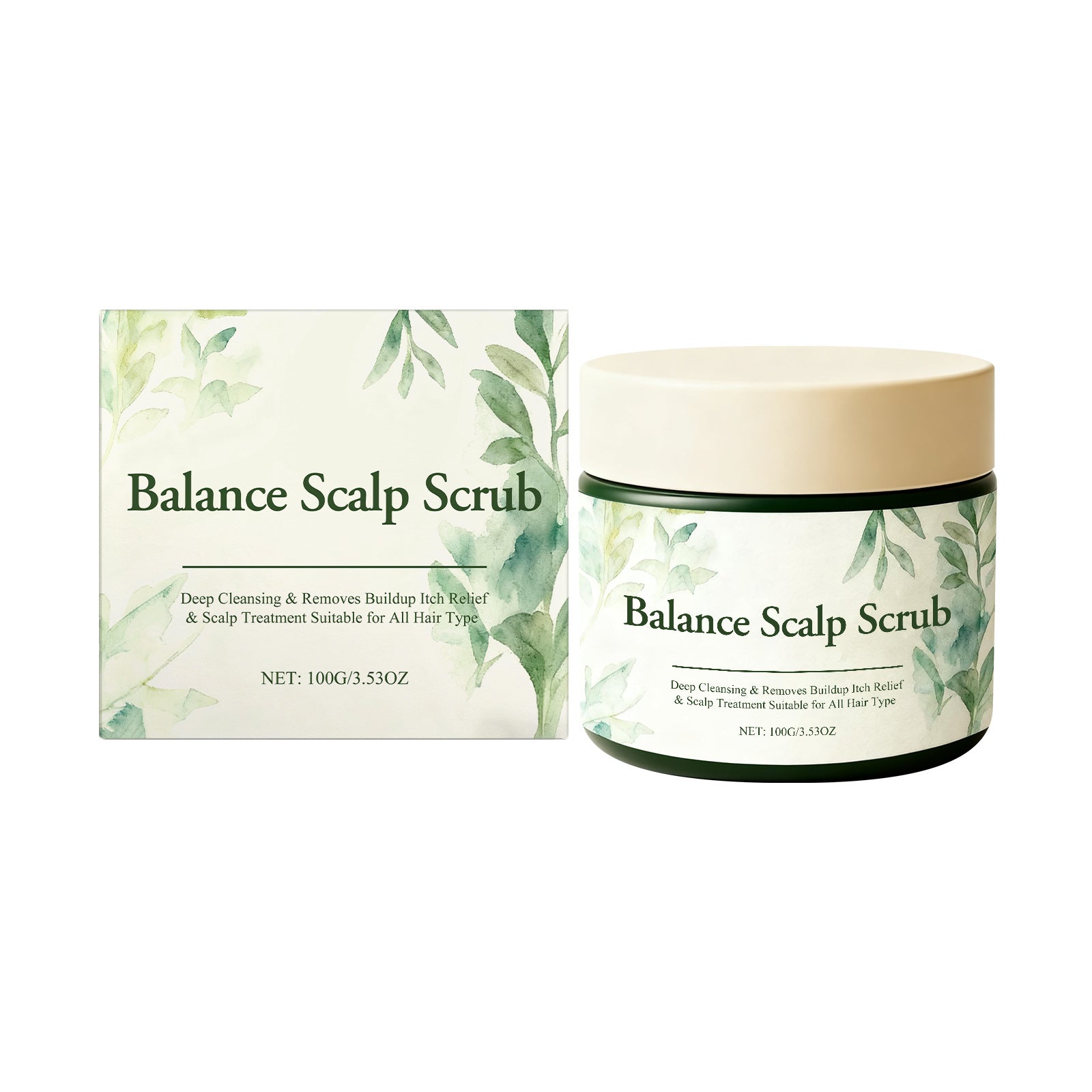 Herbal Scalp Cleansing Scrub
