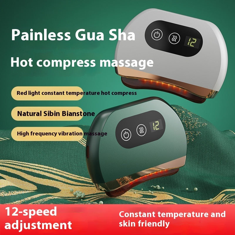 Electric Stone Scrapping Plate Smart Face Lifting Beauty Instrument