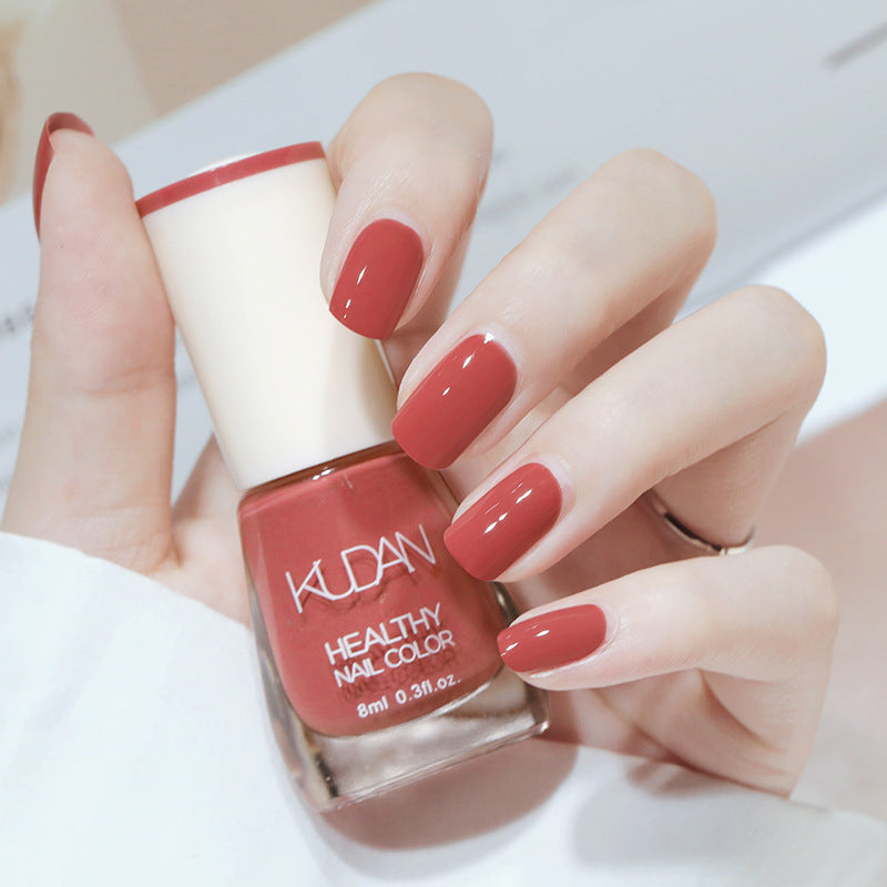 Iridescent Brightening Fine-shimmering No-bake Peel-off-free Clear Nail Polish