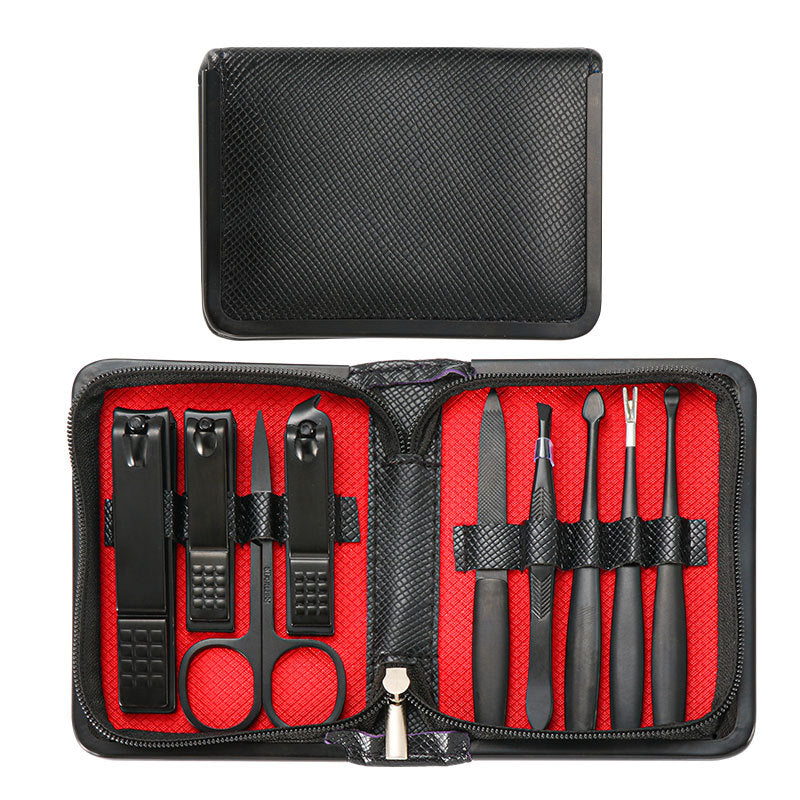 Stainless Steel Nail Clipper Set 9 Pieces