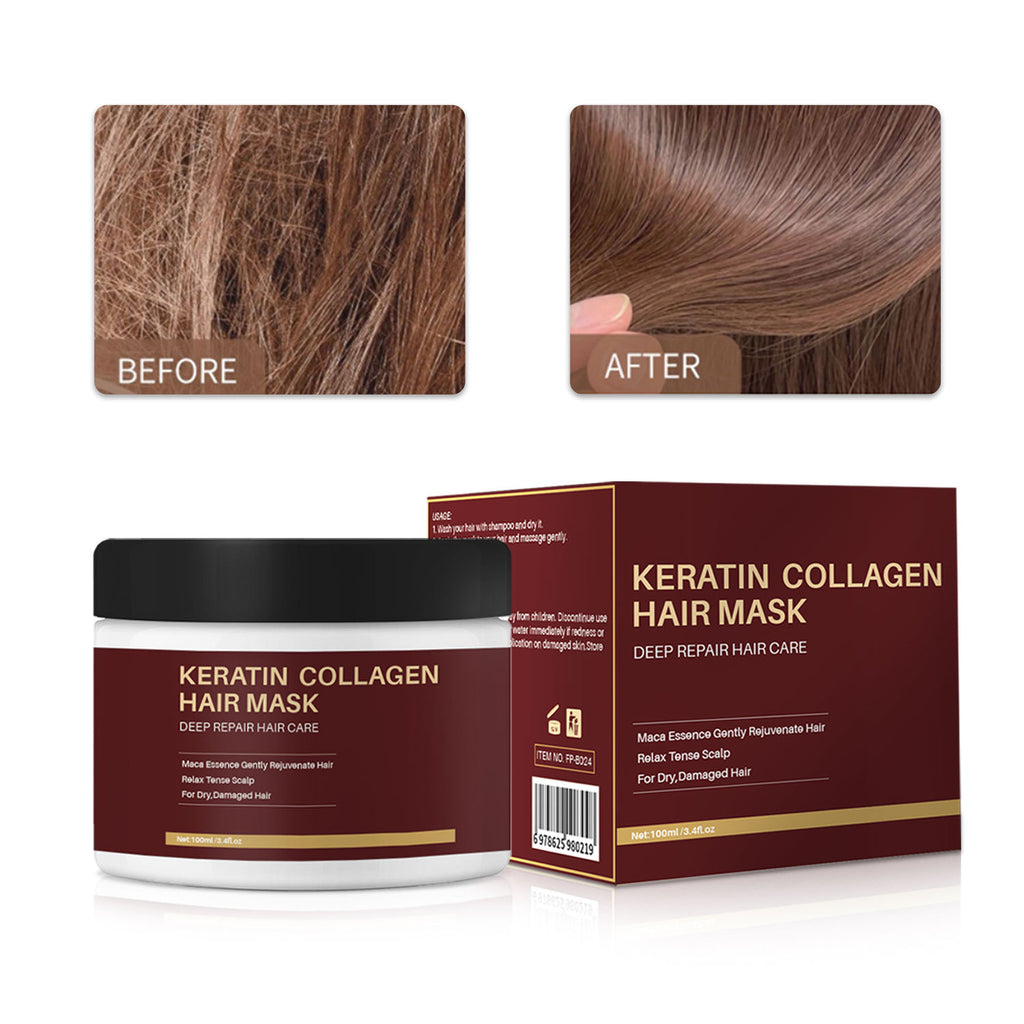Moisturizing And Repairing Strong And Tough Anti-hair Dense Collagen Hair Mask