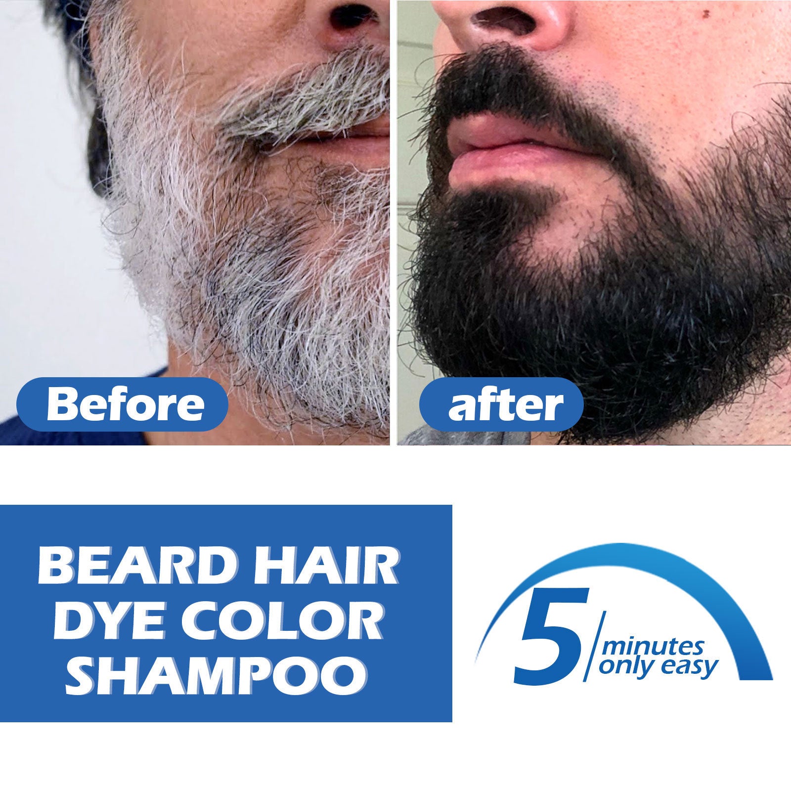 Men's Hair Split Dry Care Beard Stain