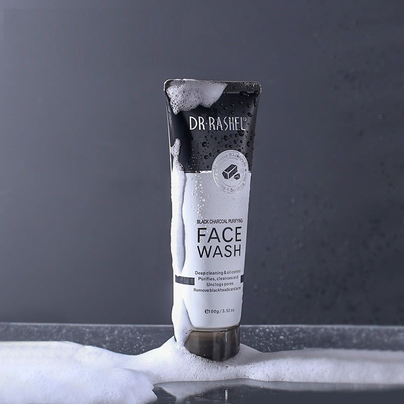 Bamboo Charcoal Moisturizing Facial Cleanser Deoiling Mild Cleansing Pores