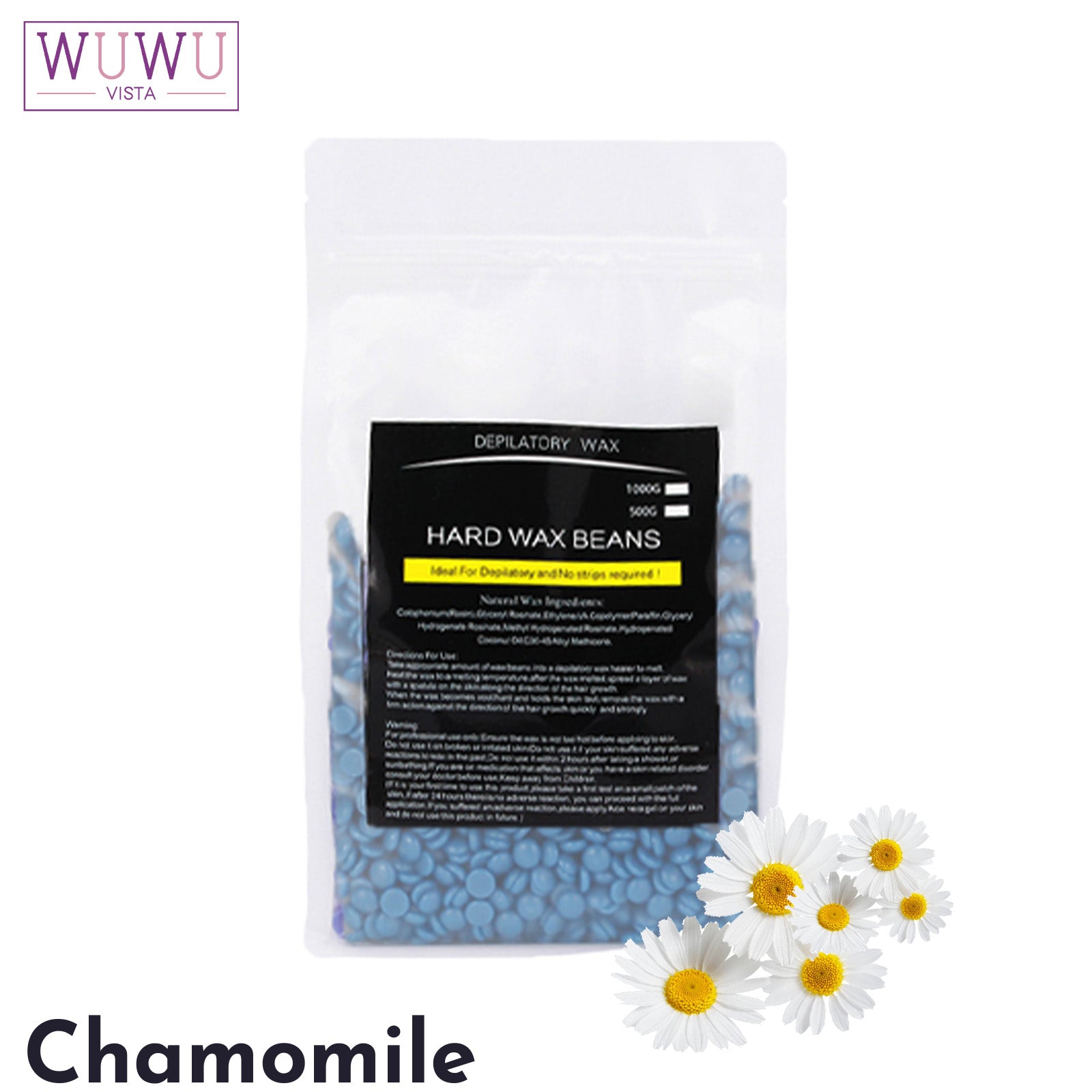 Hard Wax Beads, 1 Lb, Sensitive Skin, For Face, Body, Legs, Brazilian Bikini Wax, Pearl Beads For Wax Warmers