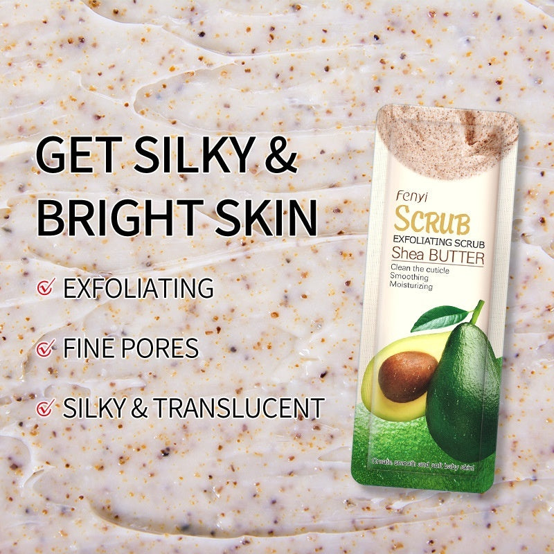 Shea Butter Facial Scrub Body Cleansing Pores