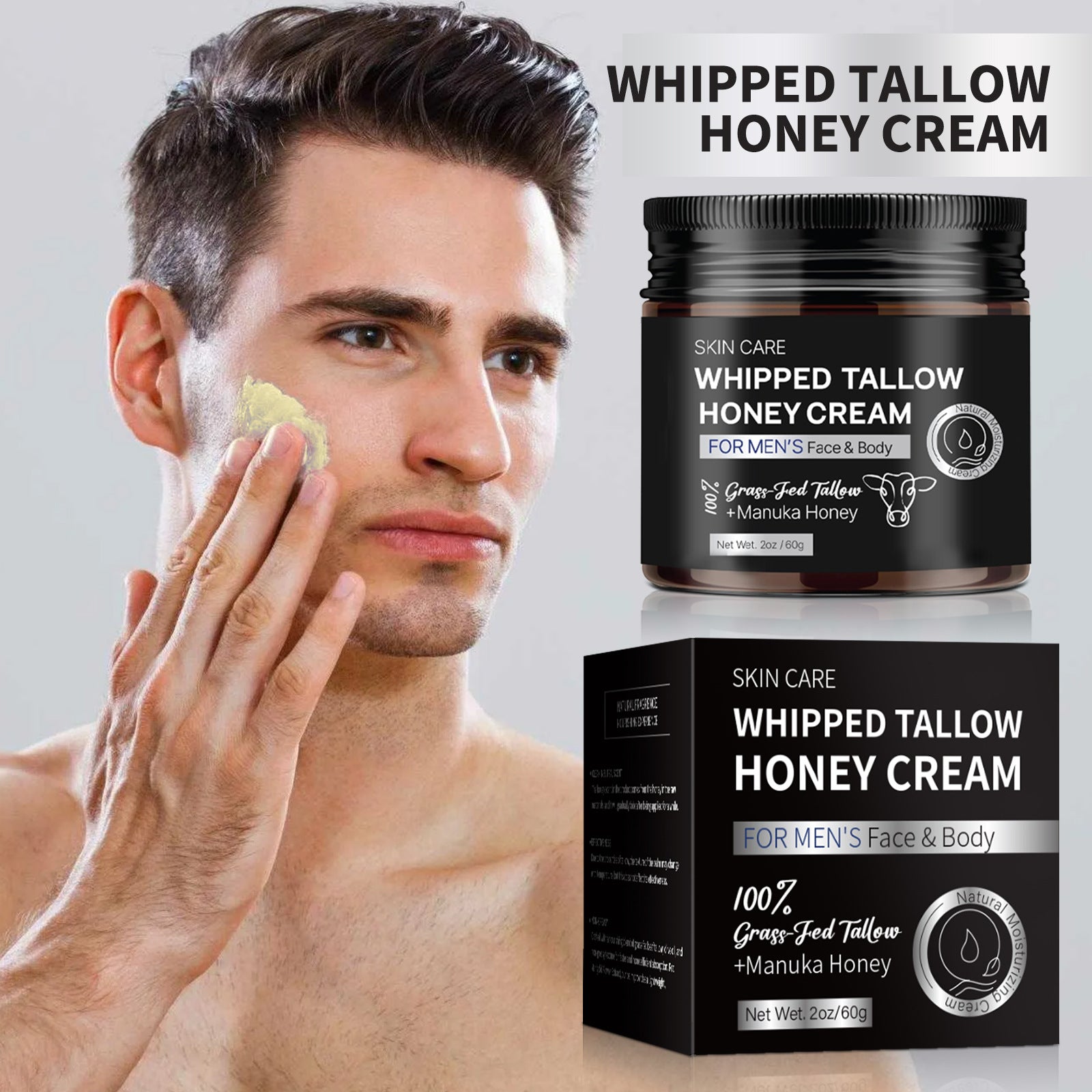 Butter Tallow Honey Facial Moisturizing Cream