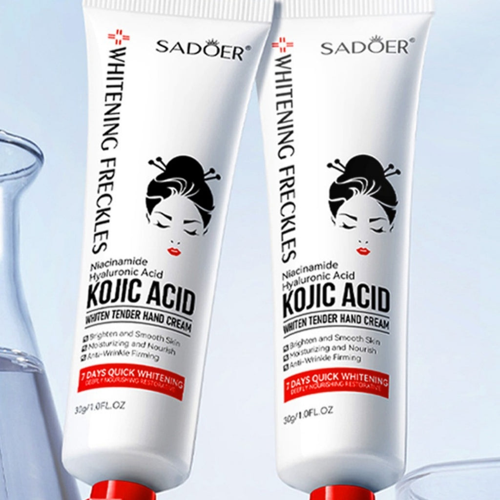 Kojic Acid Beautiful White Skin Rejuvenation Hand Cream Beautiful Autumn And Winter Moisturizing