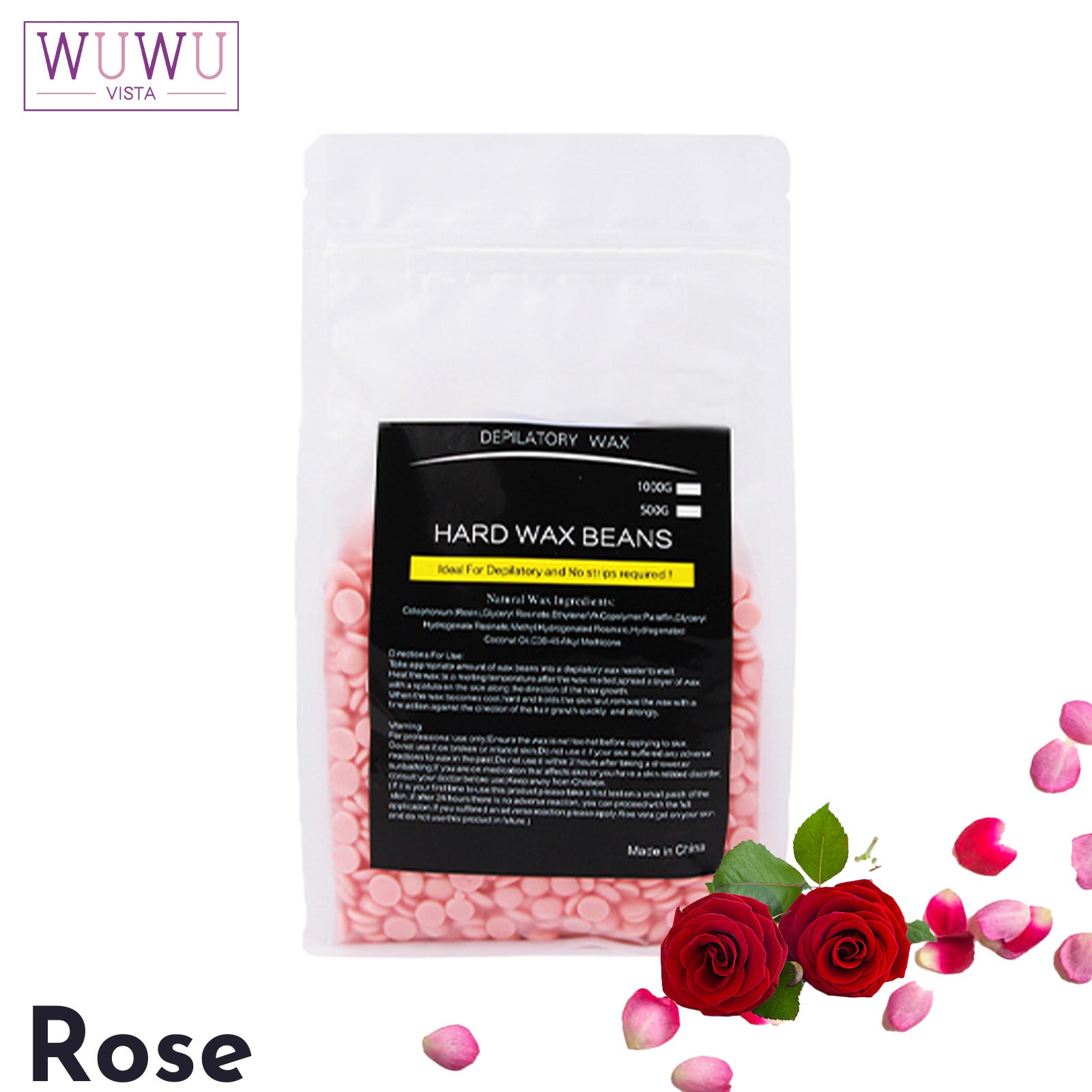Hard Wax Beads, 1 Lb, Sensitive Skin, For Face, Body, Legs, Brazilian Bikini Wax, Pearl Beads For Wax Warmers