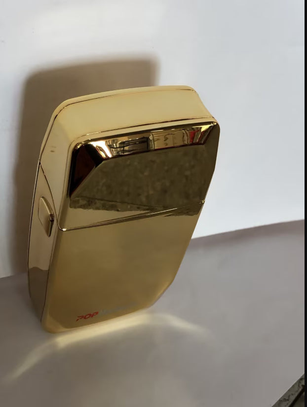 Babas P600 Golden Hair Clipper Oil Head Bald Head Push White Hair Salon Household Shaver Professional Push White Device