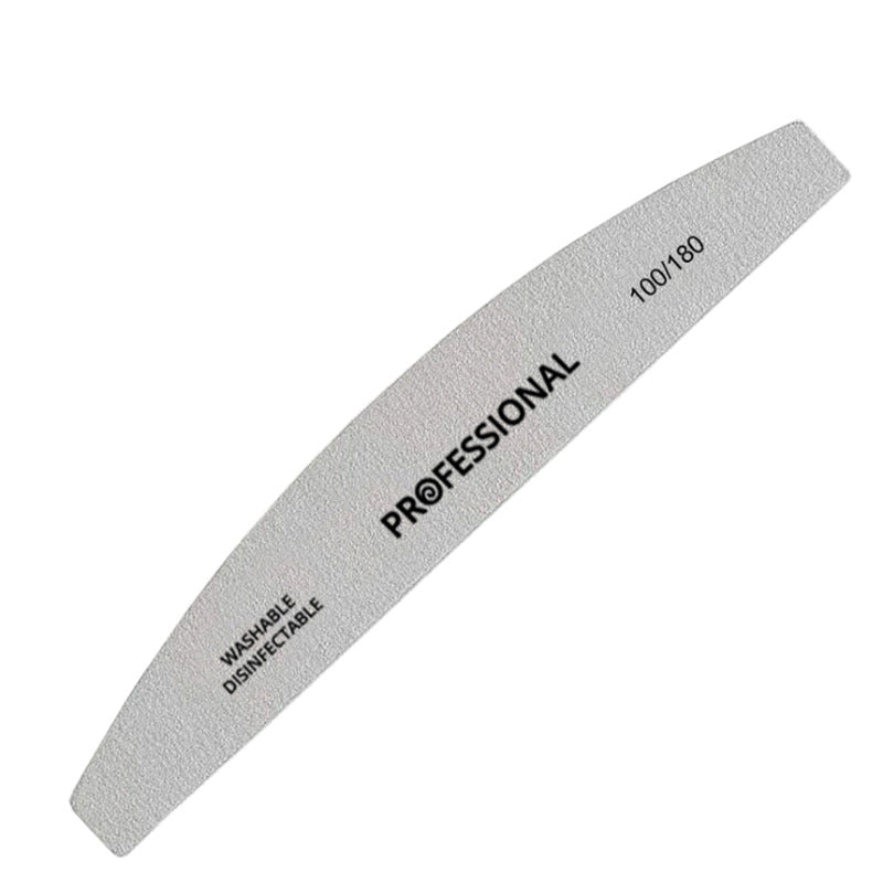 Multi Shape Nail File Black Sand Strip Printing Rub