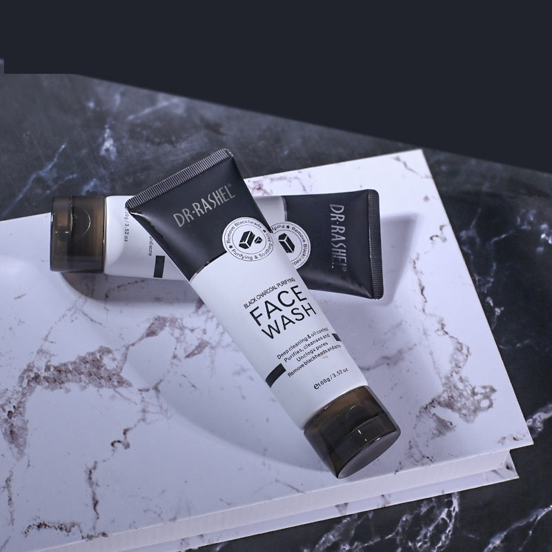 Bamboo Charcoal Moisturizing Facial Cleanser Deoiling Mild Cleansing Pores