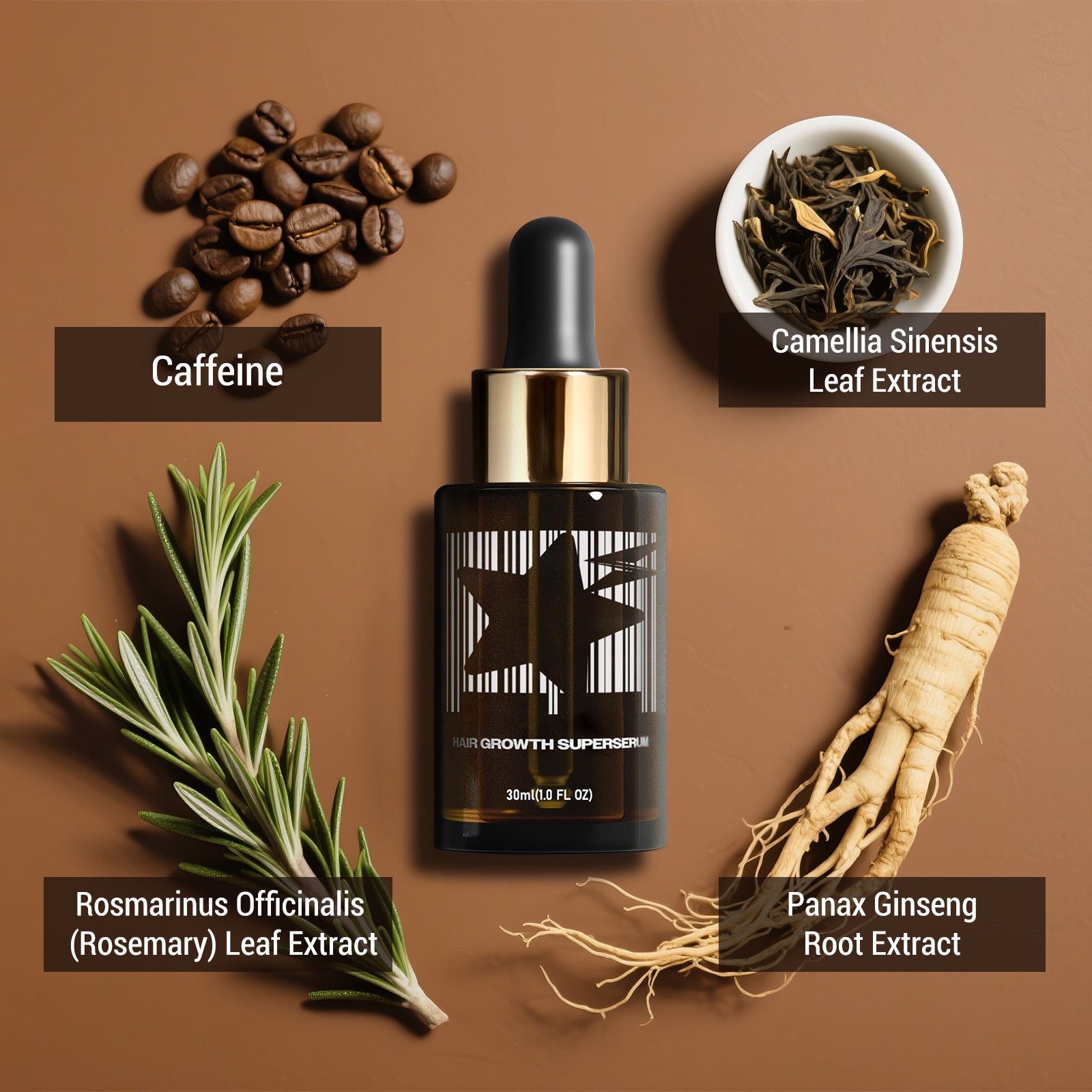 Lightning Star Hair Care Men's Dense Hair Treatment Oil