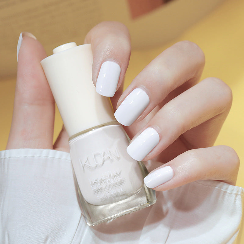 Iridescent Brightening Fine-shimmering No-bake Peel-off-free Clear Nail Polish