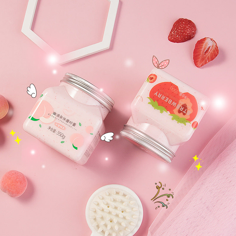 Body Scrub Cream 350g Facial Cleansing Pores