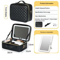 High-capacity Premium Travel And On-the-go Makeup Bag