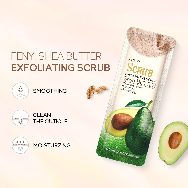 Shea Butter Facial Scrub Body Cleansing Pores