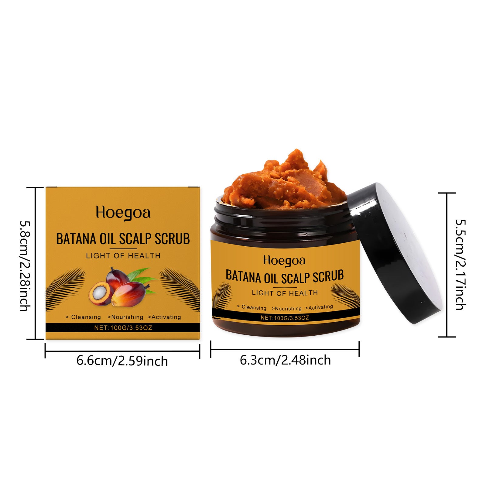 Hair Care Soft And Lightweight Scrub