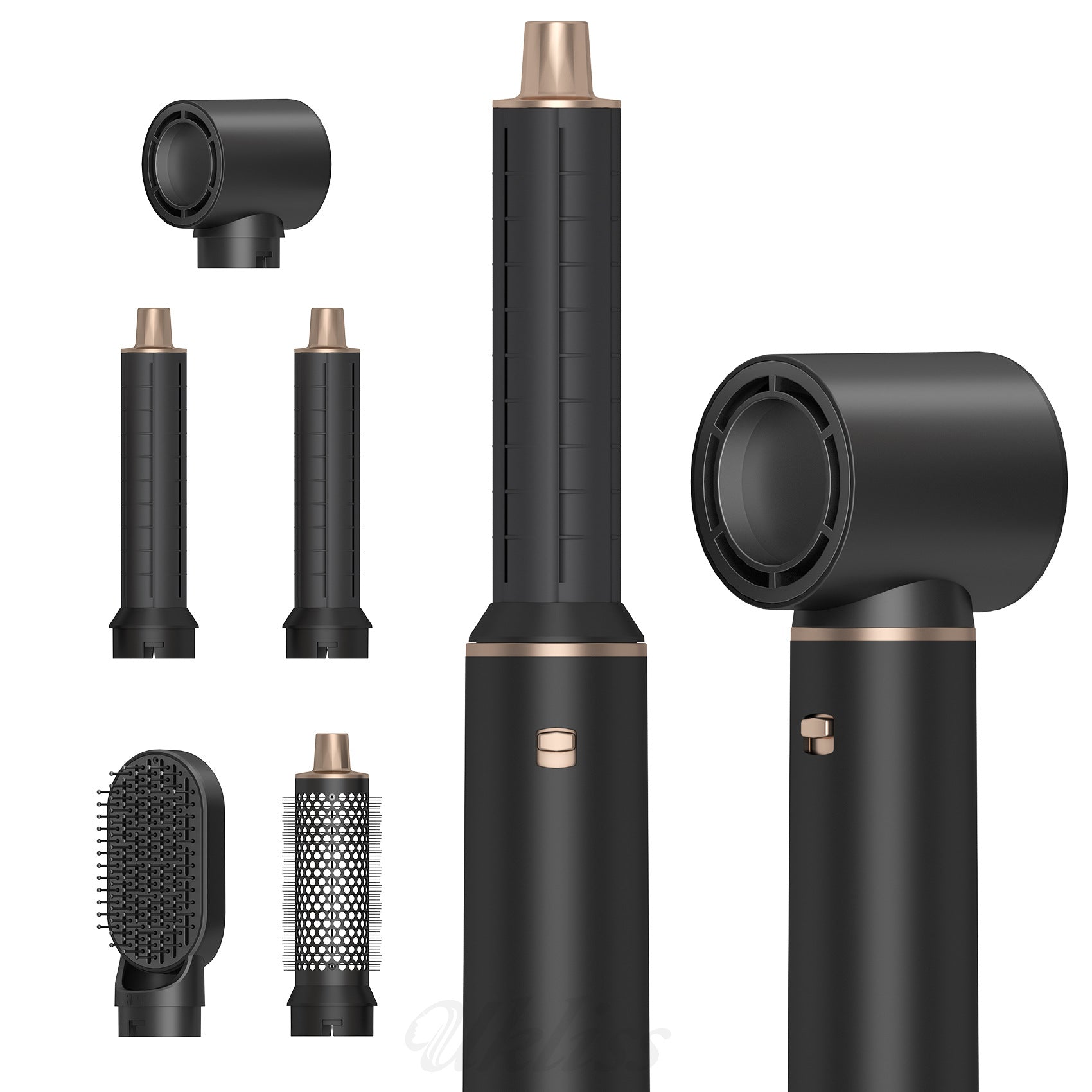 Multifunctional Five-in-one Noise Reduction Modeling Hair Curler