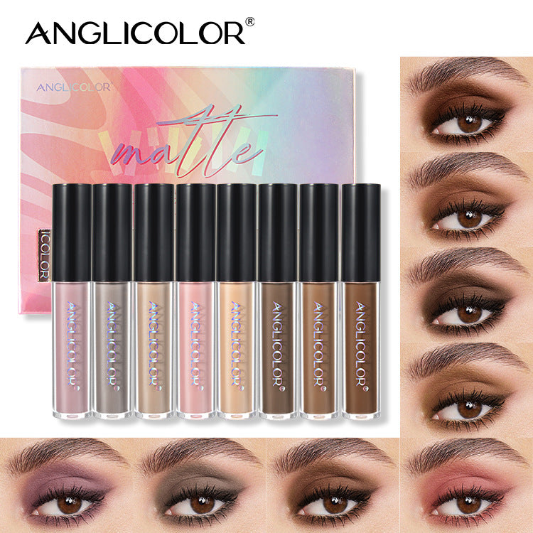 Makeup Eyeshadow Matte 8-color Halloween Liquid
