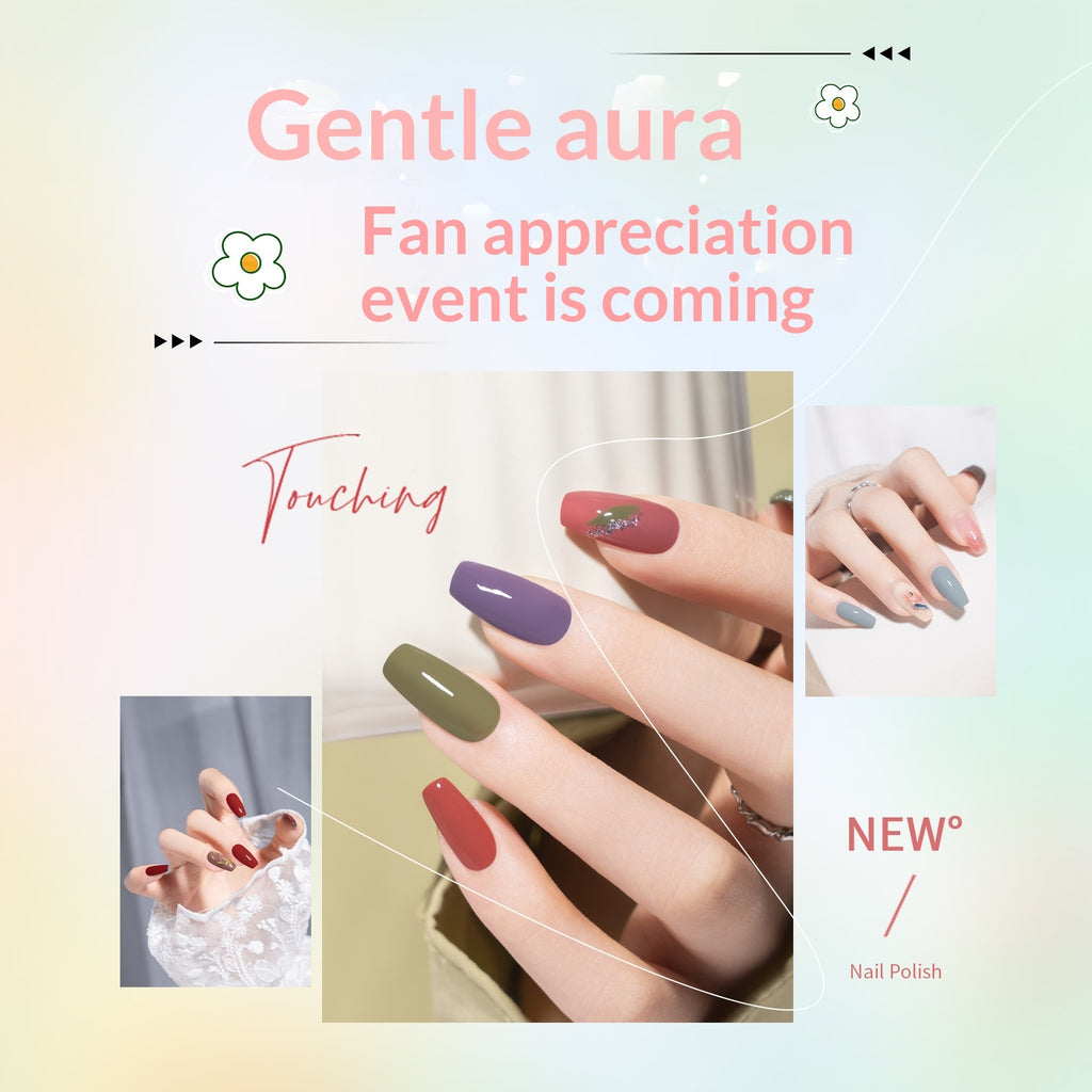 Dream Garden Water-Based Nail Polish SetNo Baking Required