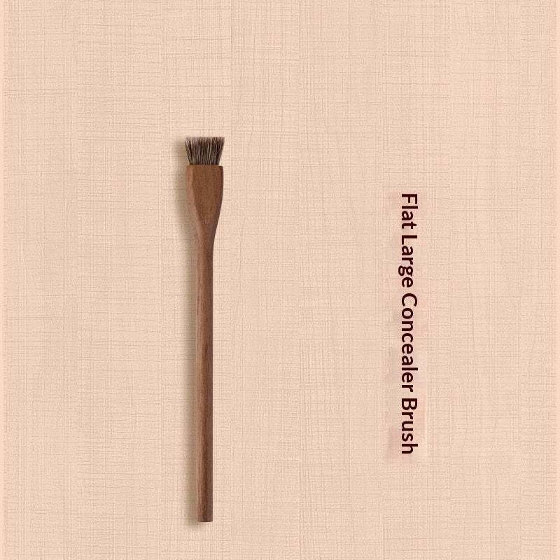 H Set Brush Vintage Soft Black Walnut Makeup Brush